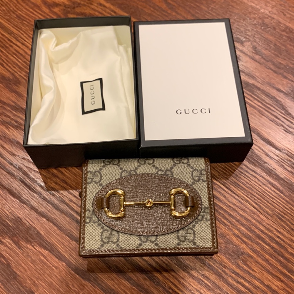 Brand new! Gucci 1955 horsebit wallet